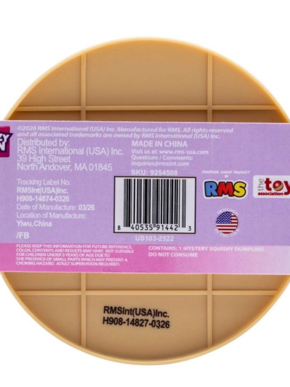 BRAND NEW Crazy Fun® Mystery Dumpling Pink Holographic Cherry Blossom Edition - Picture 5 of 5